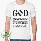 Мужская футболка органик