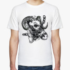 Череп с рогами