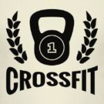 Кроссфит логотип с гирей