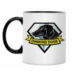 Кружка двухцветная