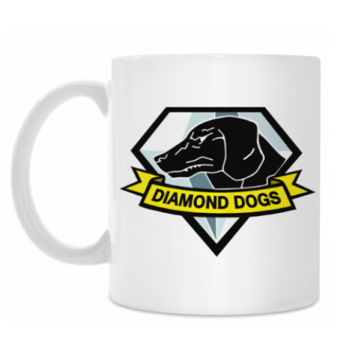 Кружка с принтом Diamond Dogs / Fox Hound