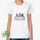 Женская футболка органик