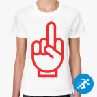 Женская спортивная футболка