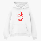 Толстовка худи оверсайз