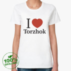 Женская футболка органик