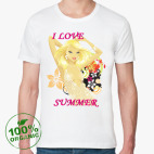 Мужская футболка органик