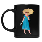 Кружка цветная UV-DTF