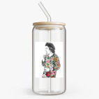 Банка с бамбуковой крышкой