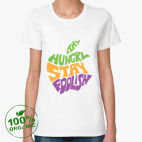 Женская футболка органик