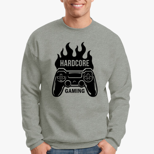 Свитшот с принтом игры (games)