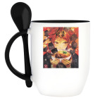 Кружка с ложкой