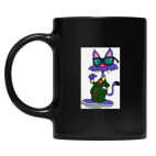 Кружка цветная UV-DTF