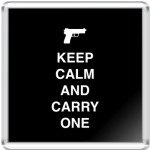 Keep calm and carry one
