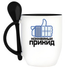 Кружка с ложкой