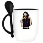 Кружка с ложкой