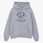 Толстовка худи оверсайз