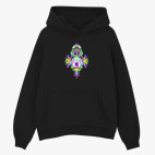 Толстовка худи оверсайз