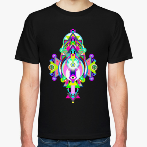 Футболка с принтом Психосфера