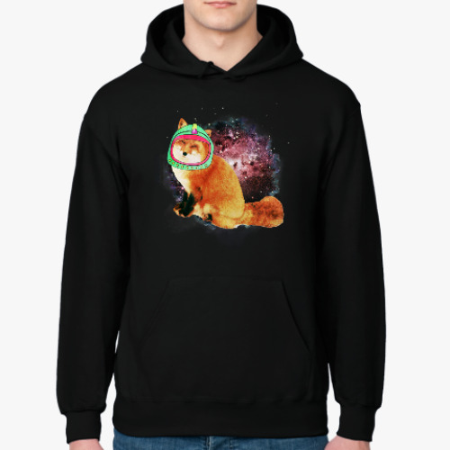 Толстовка худи с принтом CosmoFox