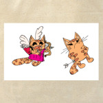 Кот - купидон