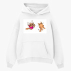 Толстовка худи оверсайз