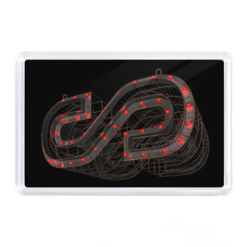 Магнит с принтом Stadium Live