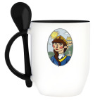 Кружка с ложкой