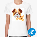 Женская спортивная футболка