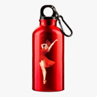 Металлическая бутылка 400 мл UV-DTF