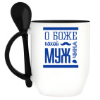 Кружка с ложкой