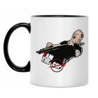 Кружка двухцветная