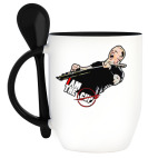 Кружка с ложкой