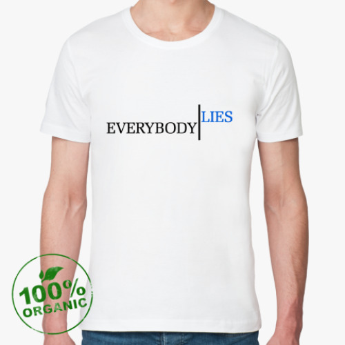 Футболка из органик-хлопка с принтом House