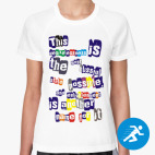 Женская спортивная футболка