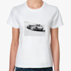 Классическая женская футболка Додж