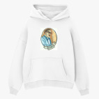 Толстовка худи оверсайз