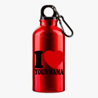 Металлическая бутылка 400 мл UV-DTF