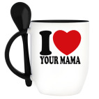 Кружка с ложкой