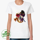 Женская футболка органик