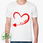 Мужская футболка органик