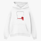 Толстовка худи оверсайз