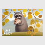 Енот с пряниками