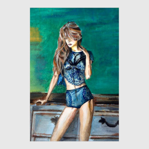 Постер с принтом Эротика