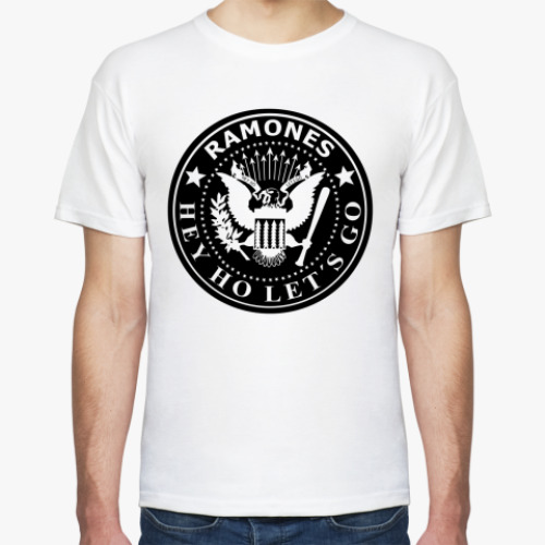 Футболка с принтом Ramones