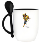 Кружка с ложкой