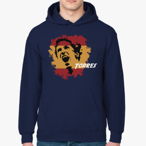 Толстовка худи с принтом Торрес