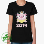 Женская футболка органик