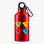 Металлическая бутылка 400 мл UV-DTF