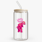 Банка с бамбуковой крышкой