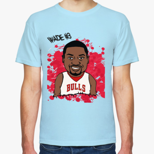 Футболка с принтом Dwyane Wade